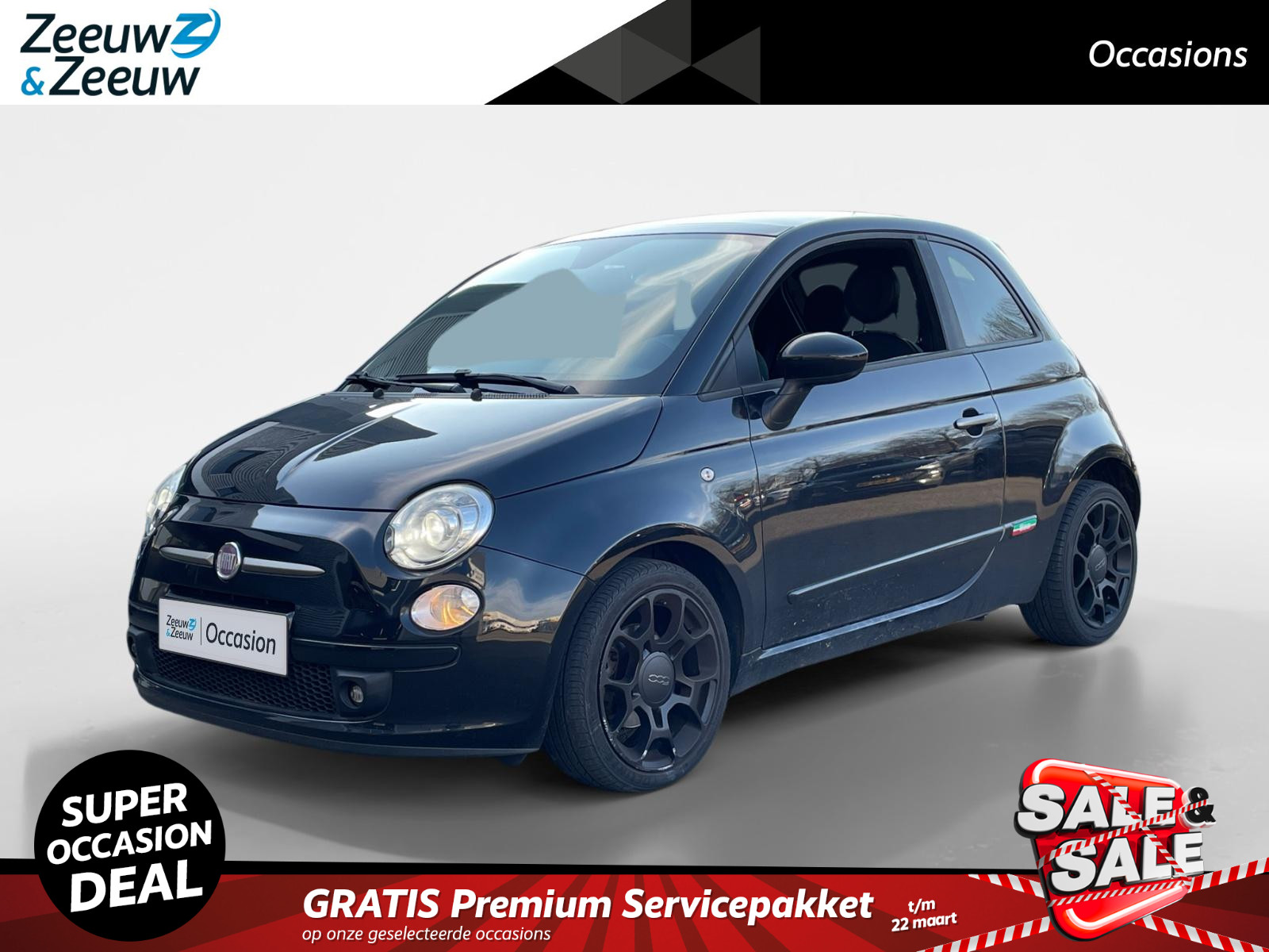 Fiat 500 0.9 TwinAir Plus | NIEUW BINNEN! | Panoramadak | Climate control