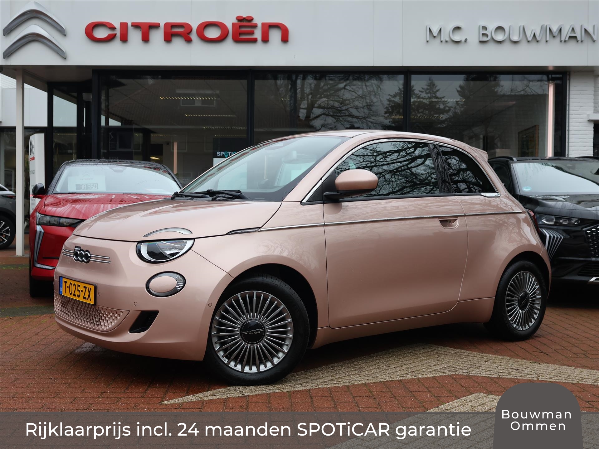 Fiat 500 42kWh 118PK Automaat 3+1, Rijklaarprijs | Stoelverwarming | Camera | DAB+ | Lichtmetalen wielen | Mirror Screen |