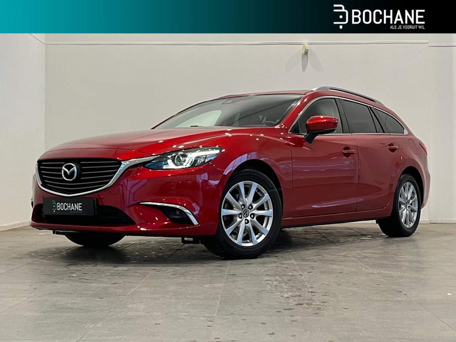 Mazda 6 Sportbreak 2.0 SkyActiv-G 165 TS+ | Navi | Clima | Cruise | Lichtmetalen velgen 17"