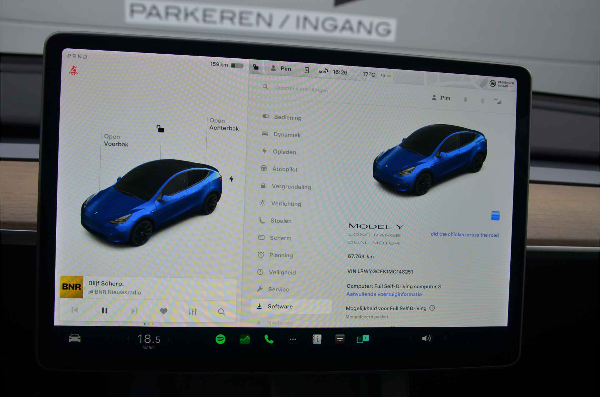 Tesla Model Y Long Range AWD 75 kWh Enhanced AutoPilot+FSD, 20", Acceleration Boost - 23/36