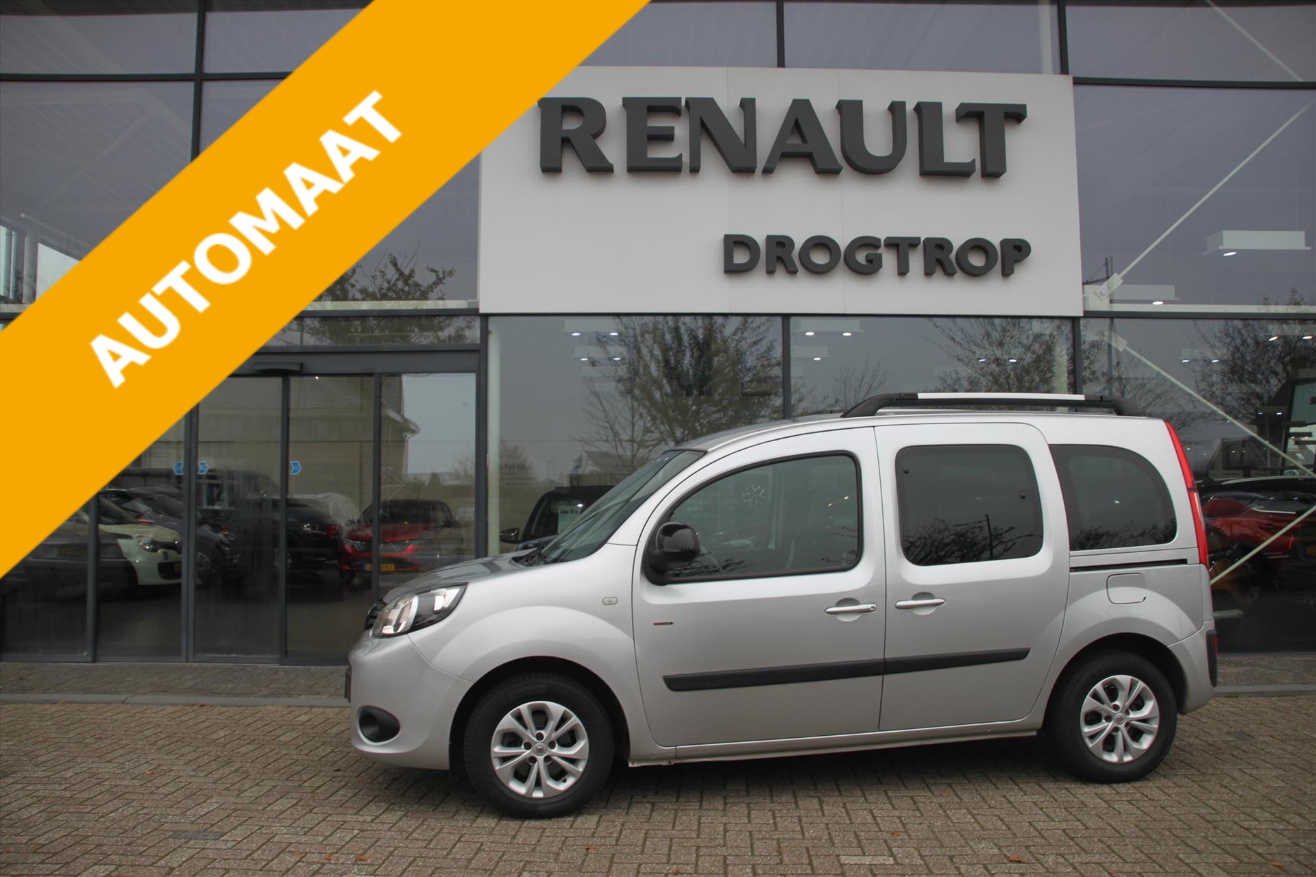 RENAULT Kangoo 115PK-LIMITED-AUTOM-95DKM-AIRCO-LMV-PDC-BLUET-