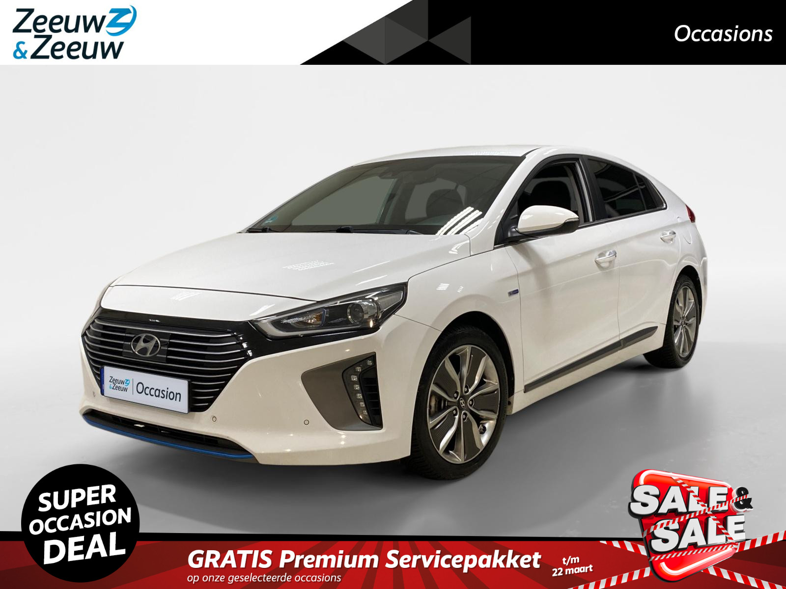 Hyundai IONIQ 1.6 HYBRID | PREMIUM | AUTOMAAT | LEDER | NAVI | CAMERA |