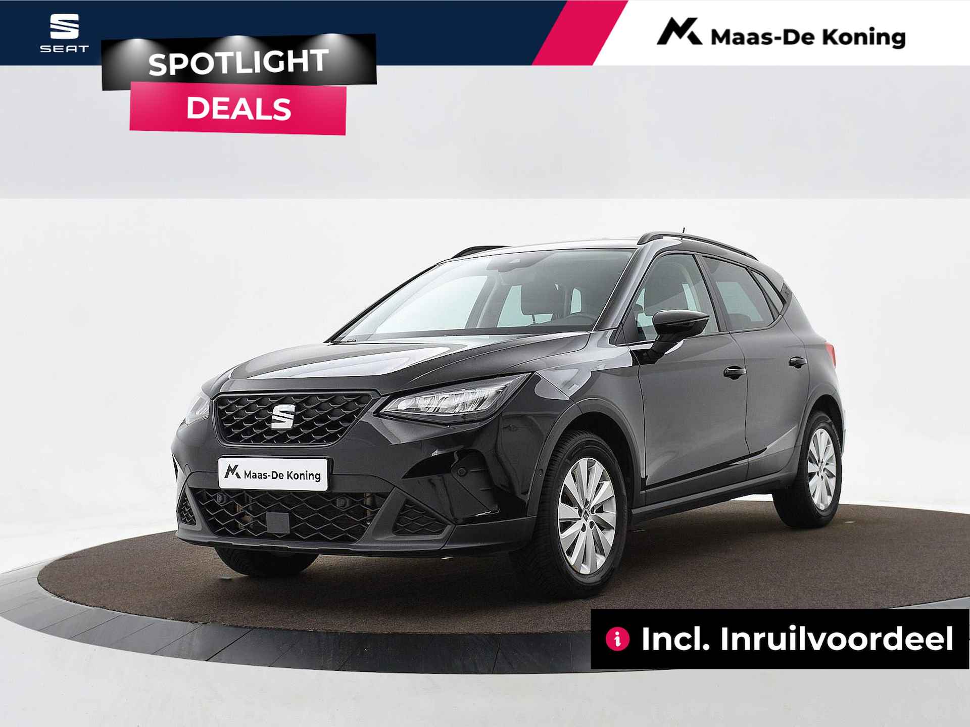 SEAT Arona Reference 1.0 TSI 95 pk SUV 5 Versnellingen | Apple Carplay | Privatelease 359,- per maand! | Snel uit voorraad rijden! - 1/14