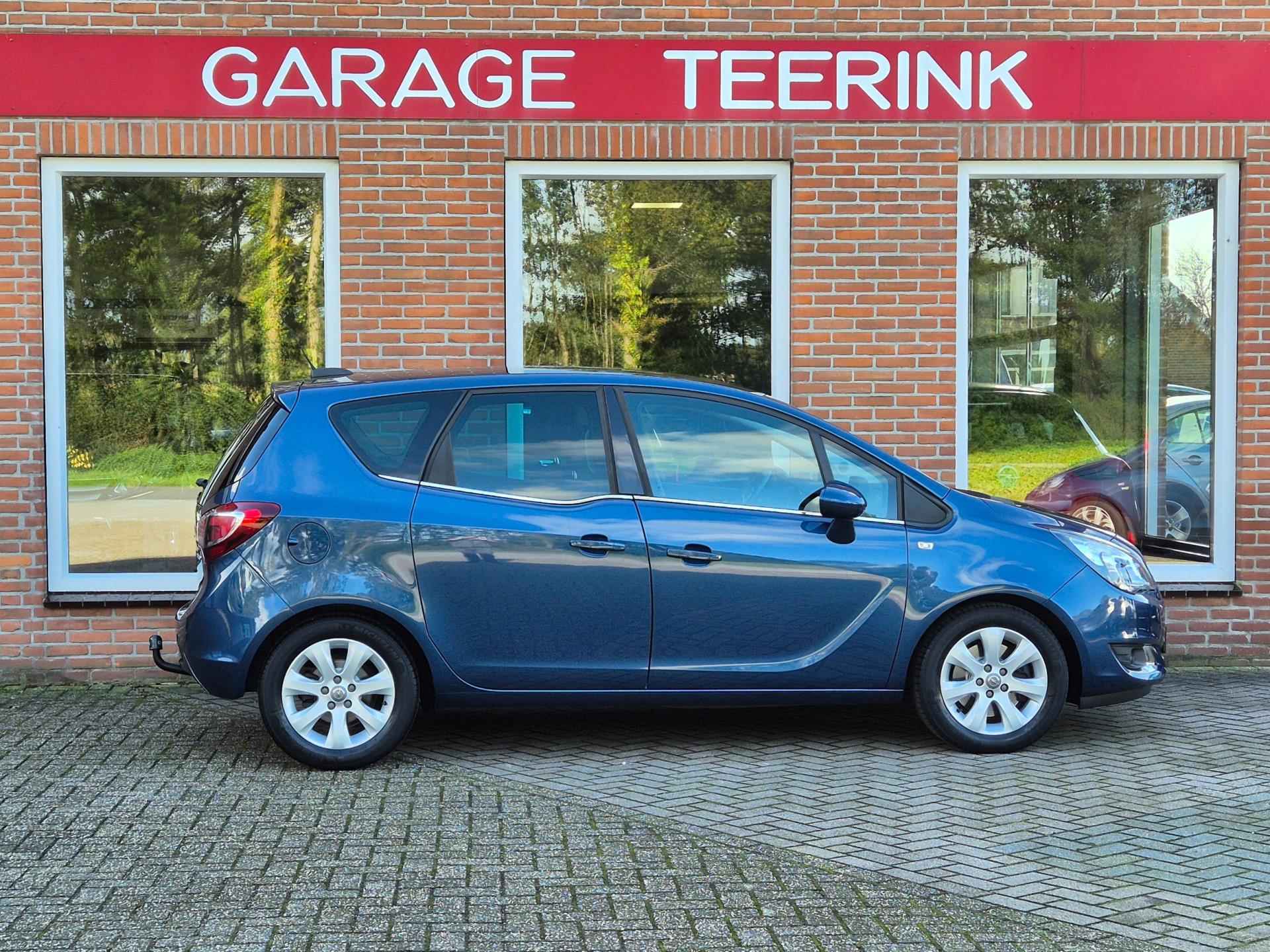 Opel Meriva 1.4 Turbo Blitz 140PK 5drs AUTOMAAT clima, cruise, navi, pdc, lmv, trekhaak RIJKLAAR - 16/18