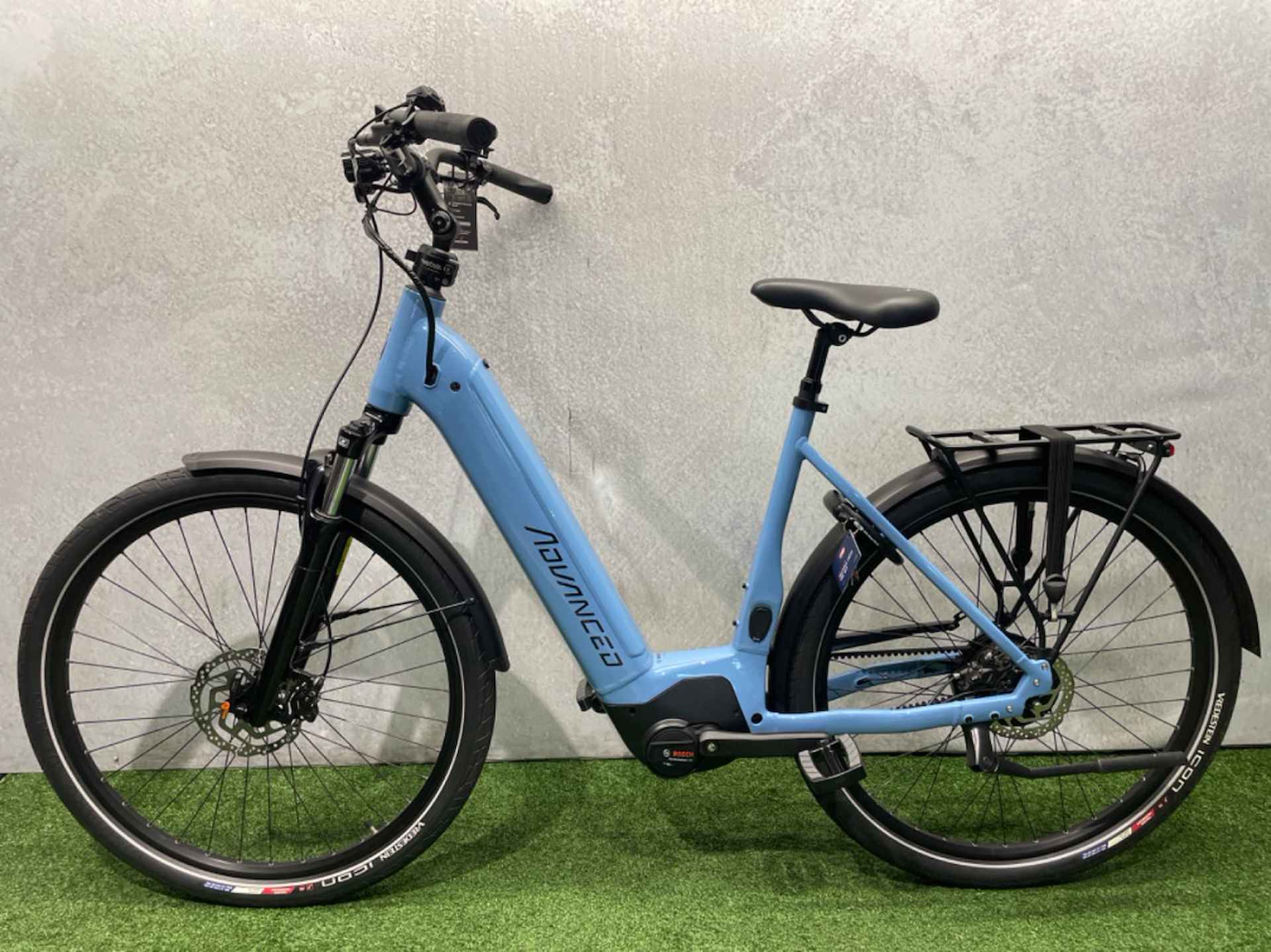 Advanced Ebike Das Original TOUR PRO WAVE 625W Kiox Automatic Dames Fresh Blue Glossy 55cm 2023 - 2/8