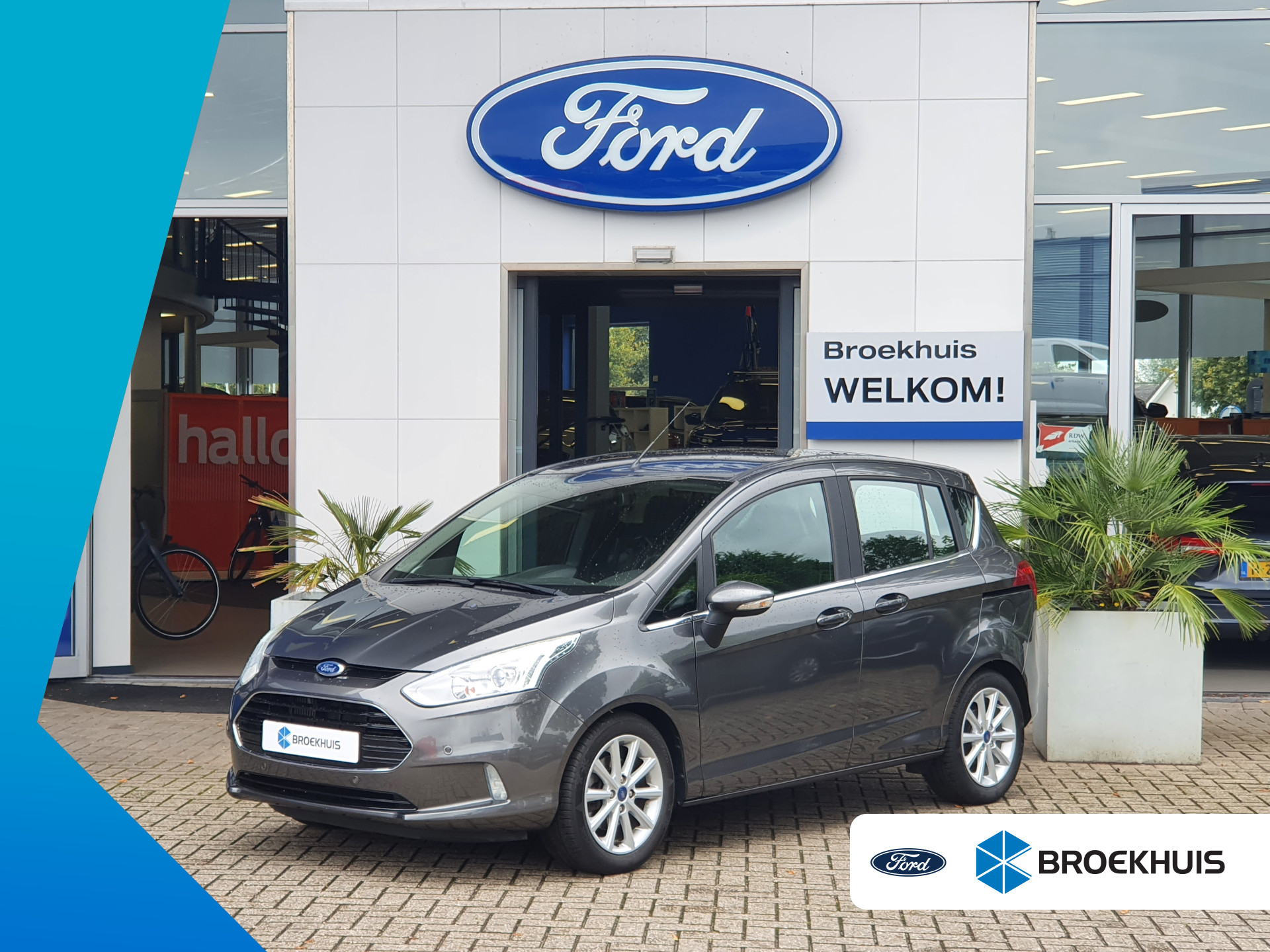 Ford B-MAX 1.0 Titanium | Unieke KM stand! | Climate Control | Navi | Camera | Parkeersensoren