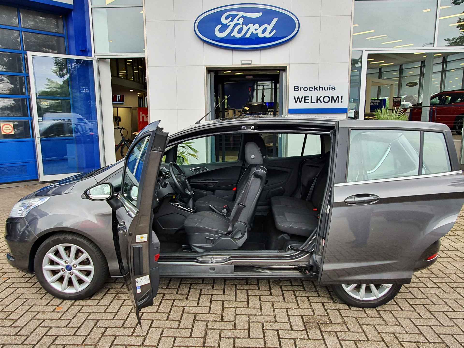 Ford B-MAX 1.0 Titanium | Unieke KM stand! | Climate Control | Navi | Camera | Parkeersensoren - 18/29