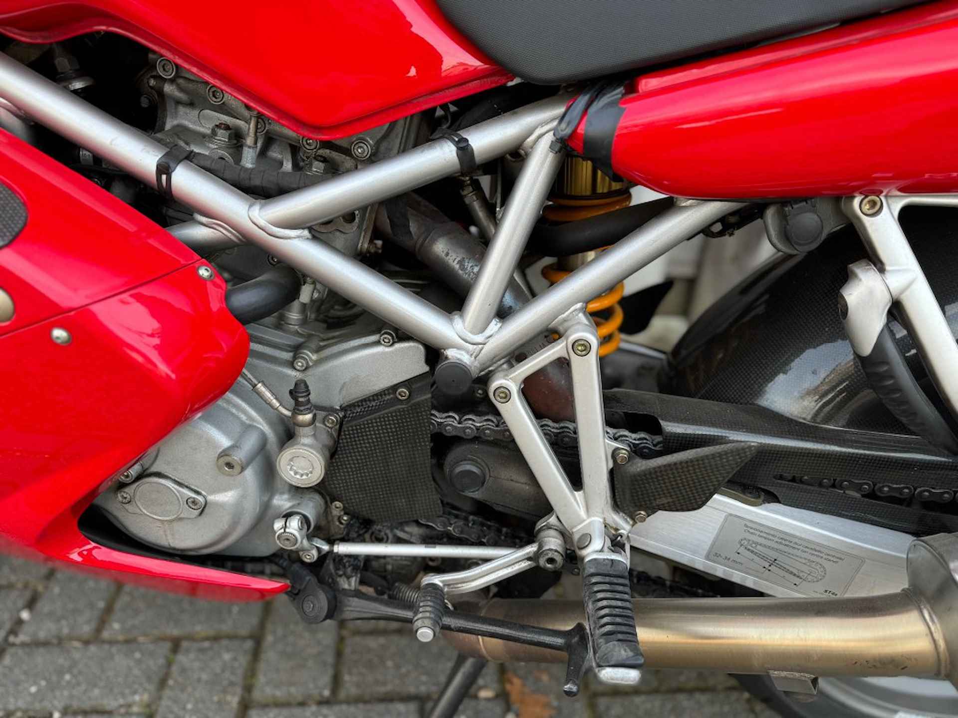 DUCATI St4 S 996 Blok Ohlins Achter. - 3/13