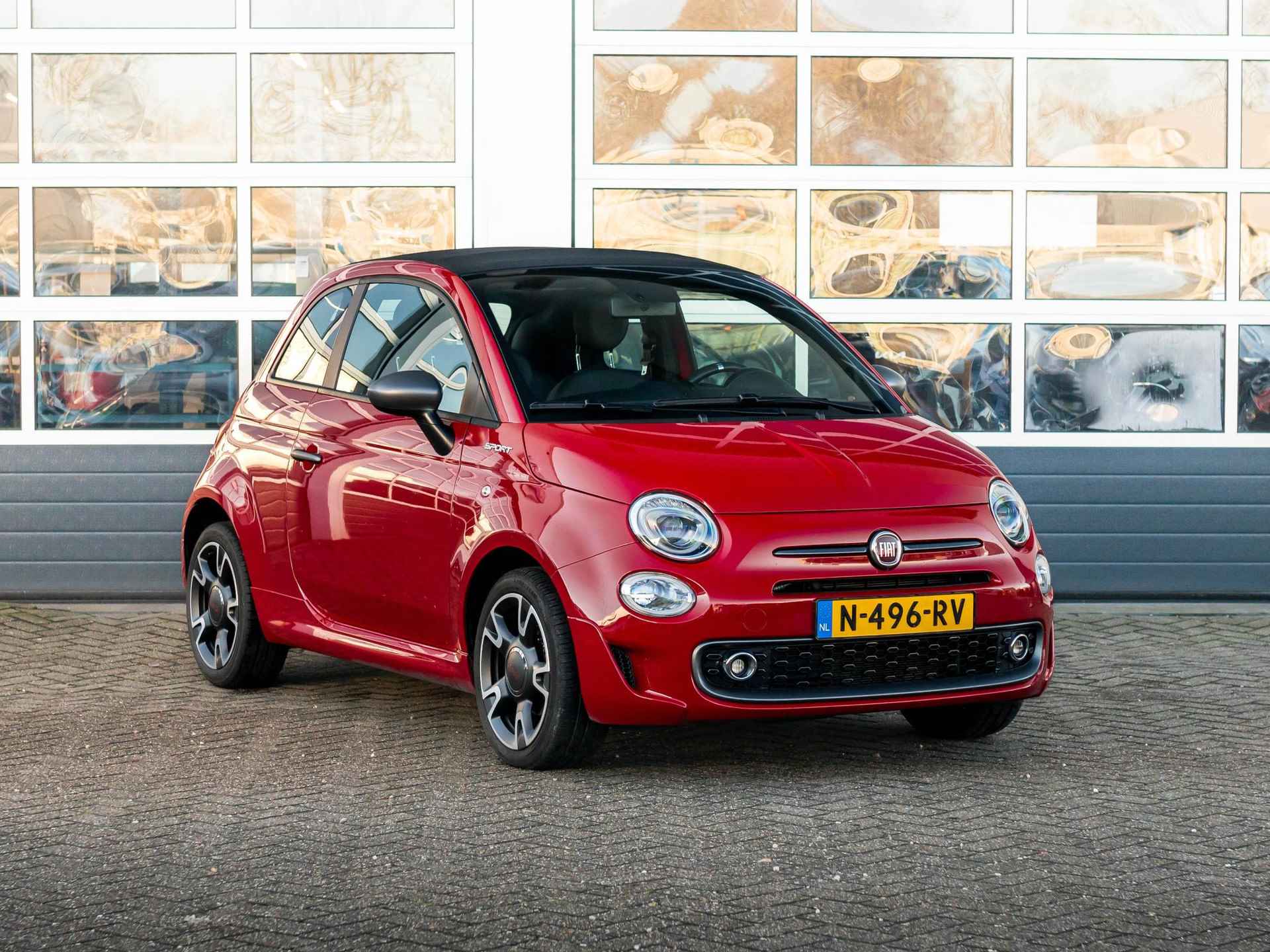 Fiat 500 C Hybrid Sport | Clima | Cruise | PDC | Beats HiFi | Apple Carplay - 3/26