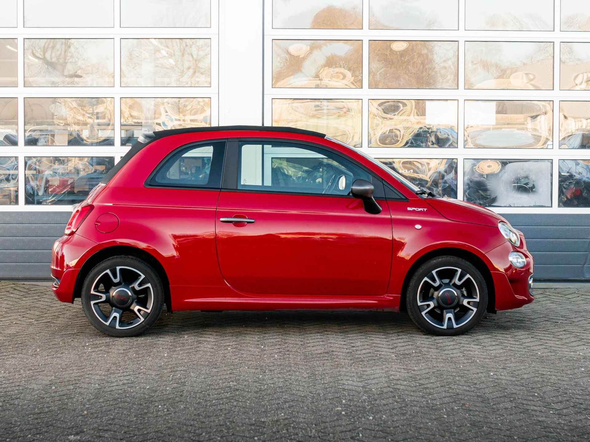 Fiat 500 C Hybrid Sport | Clima | Cruise | PDC | Beats HiFi | Apple Carplay - 4/26