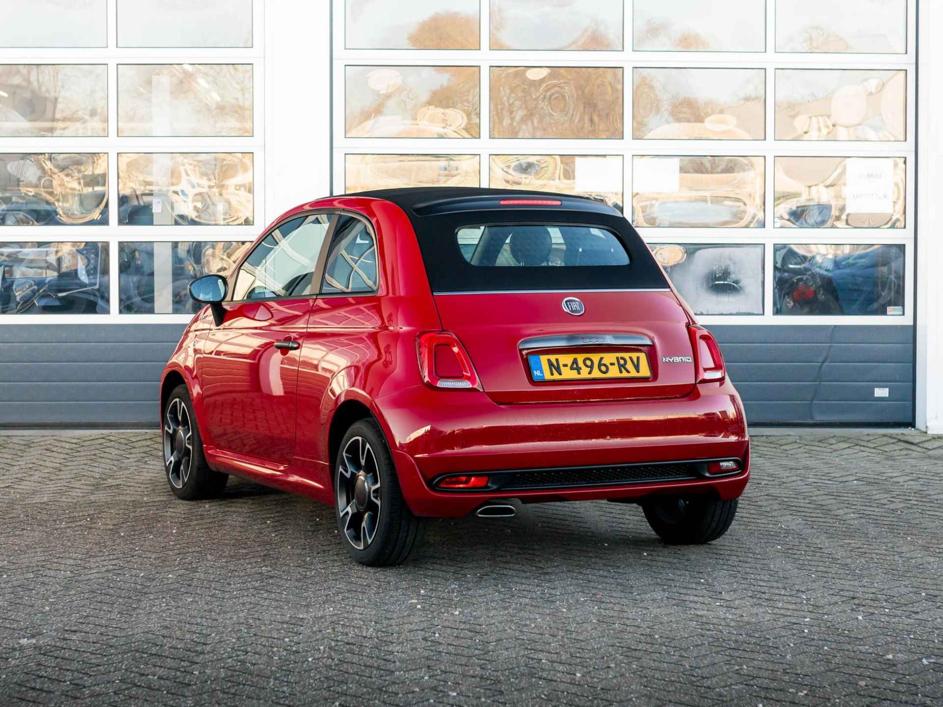 Fiat 500 C Hybrid Sport | Clima | Cruise | PDC | Beats HiFi | Apple Carplay - 7/26