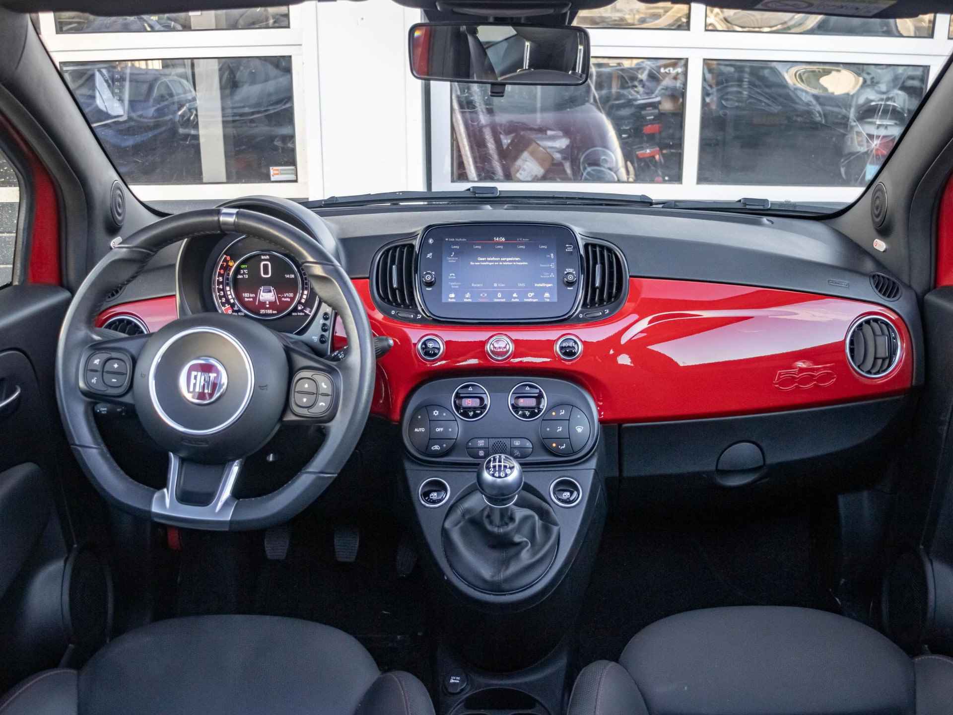 Fiat 500 C Hybrid Sport | Clima | Cruise | PDC | Beats HiFi | Apple Carplay - 9/26