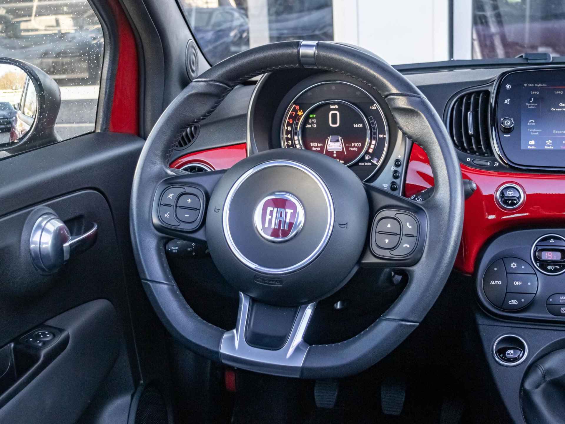 Fiat 500 C Hybrid Sport | Clima | Cruise | PDC | Beats HiFi | Apple Carplay - 13/26