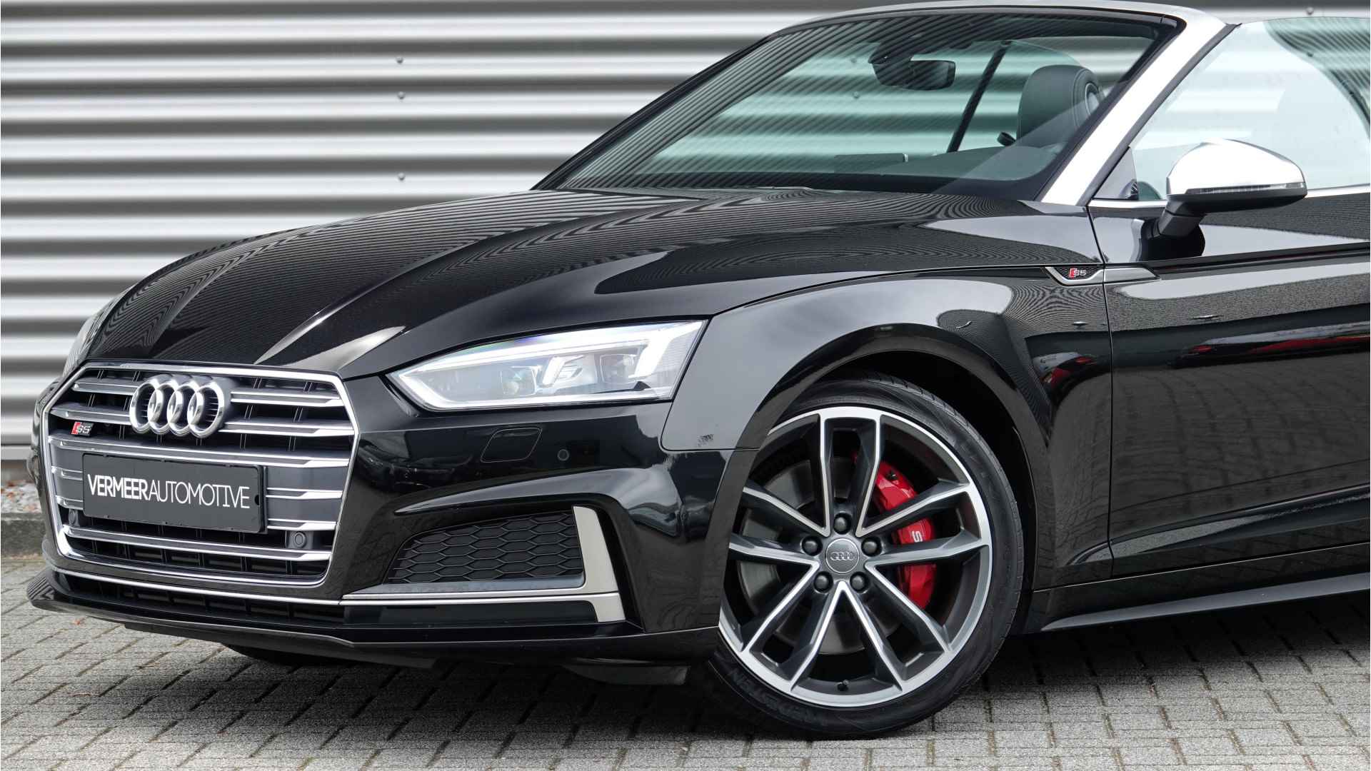 Audi S5 Cabriolet 3.0 TFSI S5 quattro Pro Line Plus Sportstoelen | MMI PLUS | Leder | Matrix LED | Stoelverwarming | - 3/26