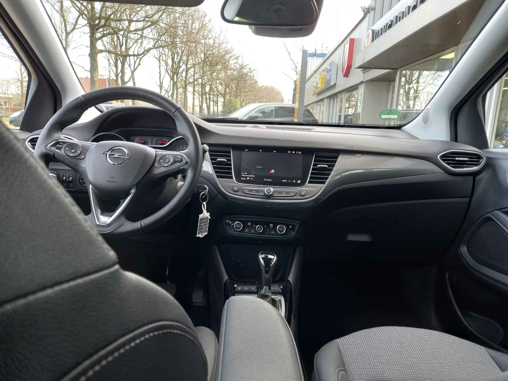 Opel Crossland 1.2 Turbo Elegance Climate Control, Navigatie, A uitrijcamera, Head Up display, Stoel en stuurverwarming PRIJS RIJKLAAR - 11/25