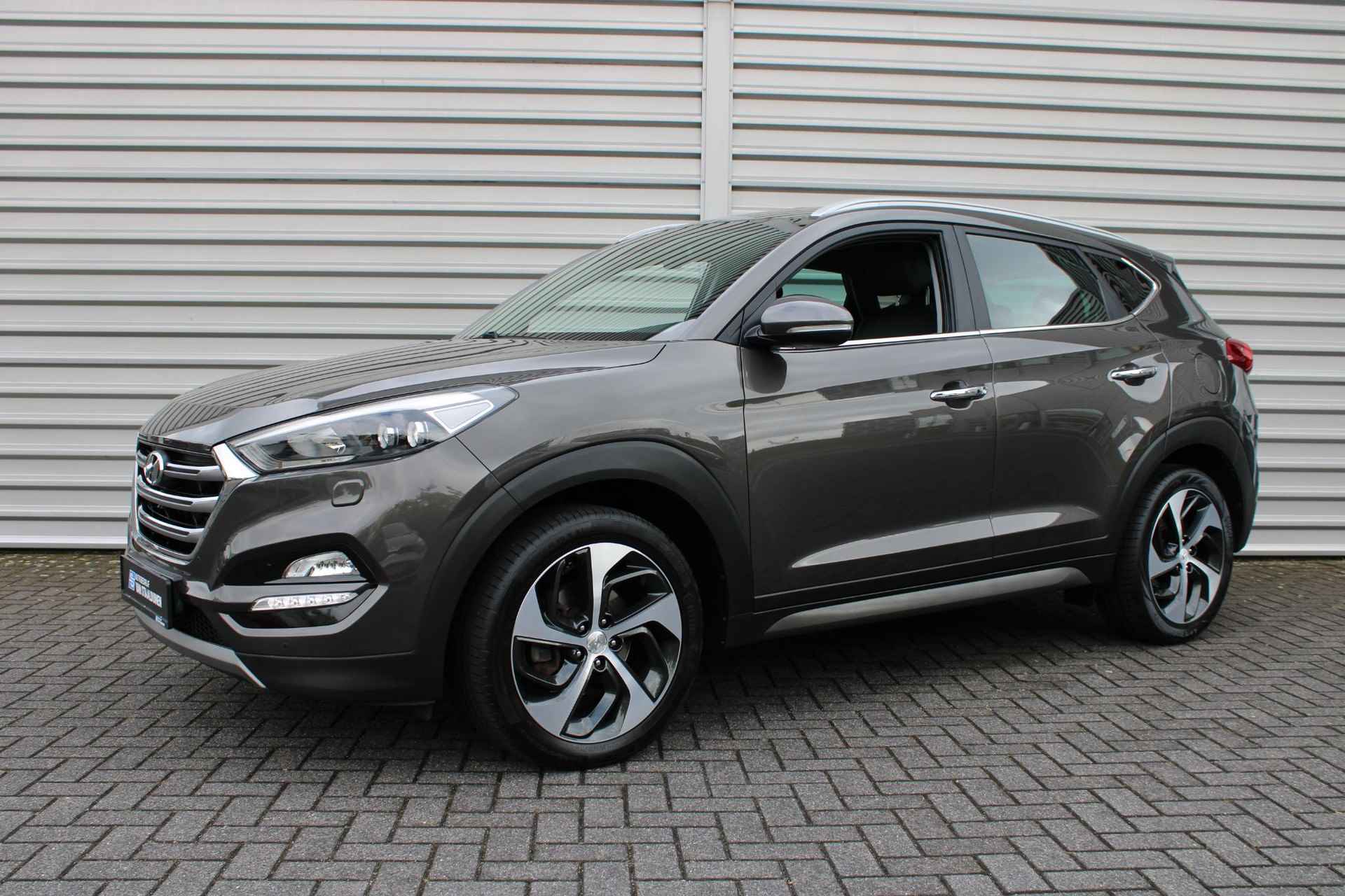 Hyundai Tucson 1.6 T-GDi Premium Leer| Climate Controle| Navigatie| Dealer onderhouden| 1900kg trekgewicht| Lichtmetalen velgen