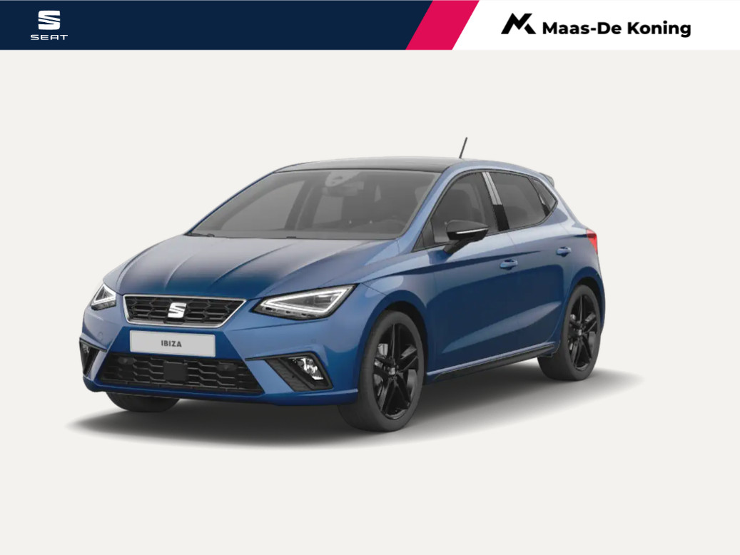 SEAT Ibiza FR Business Connect 1.0 70 kW / 95 pk EcoTSI Hatch handgeschakeld | Metallic Lak | Black Pakket | 2.000,- inruilvoordeel!!