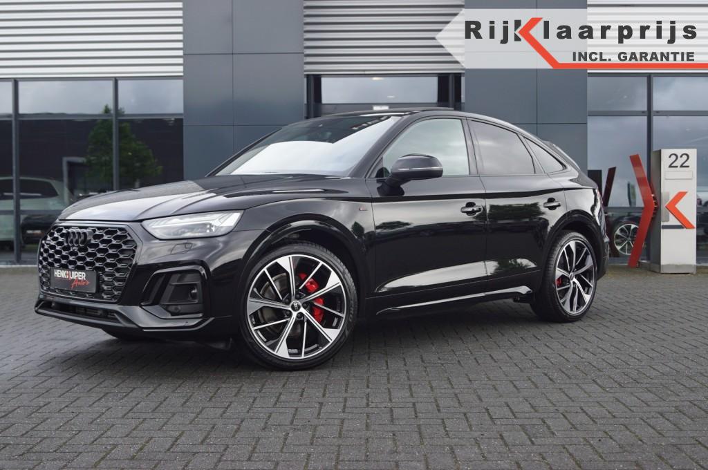 AUDI Q5 Sportback 45 TFSI Quattro / Luchtvering/Leer/21LM/Panodak/Matrix LED/B&amp;O