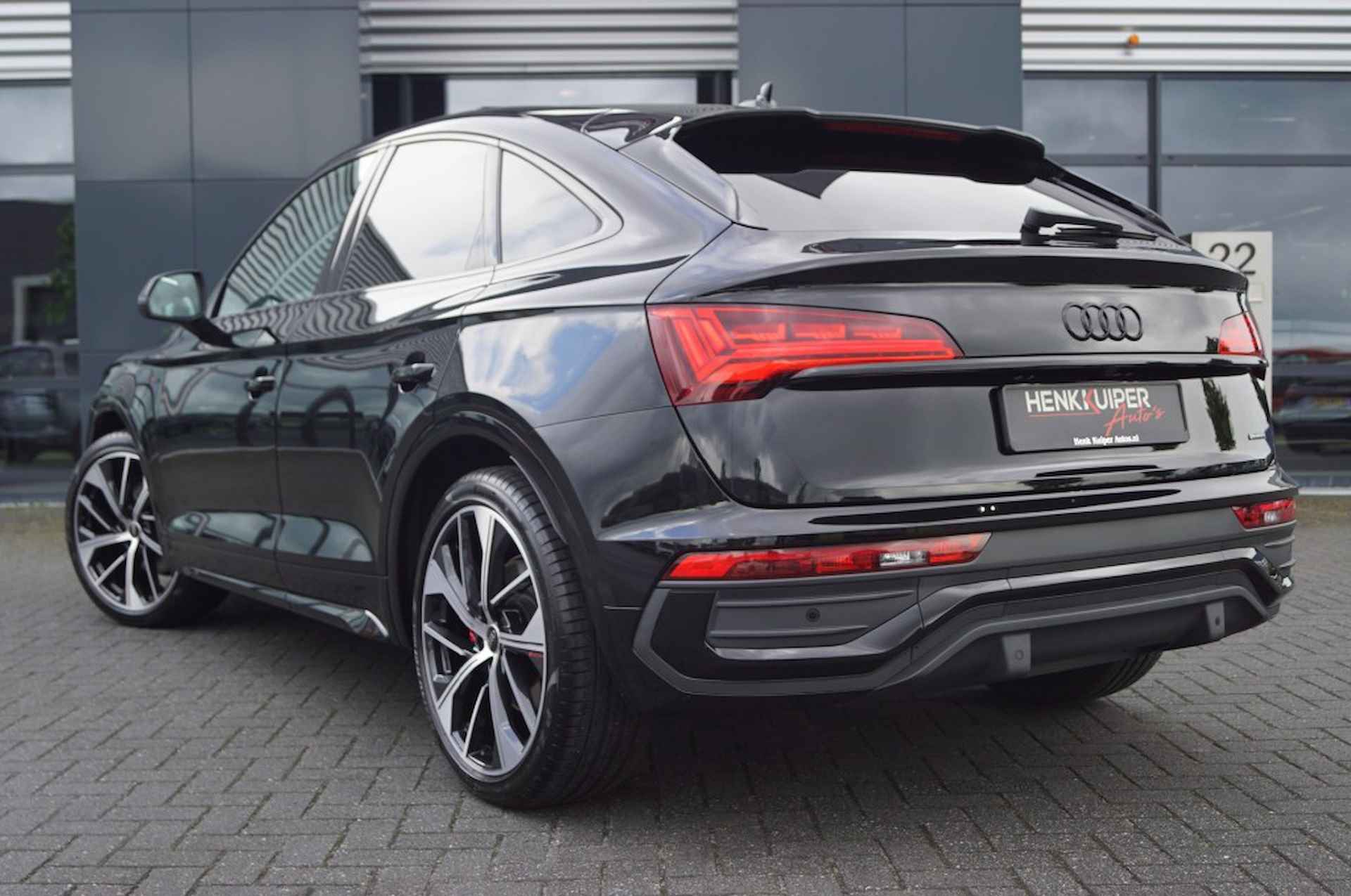 AUDI Q5 Sportback 45 TFSI Quattro / Luchtvering/Leer/21LM/Panodak/Matrix LED/B&amp;O - 2/65