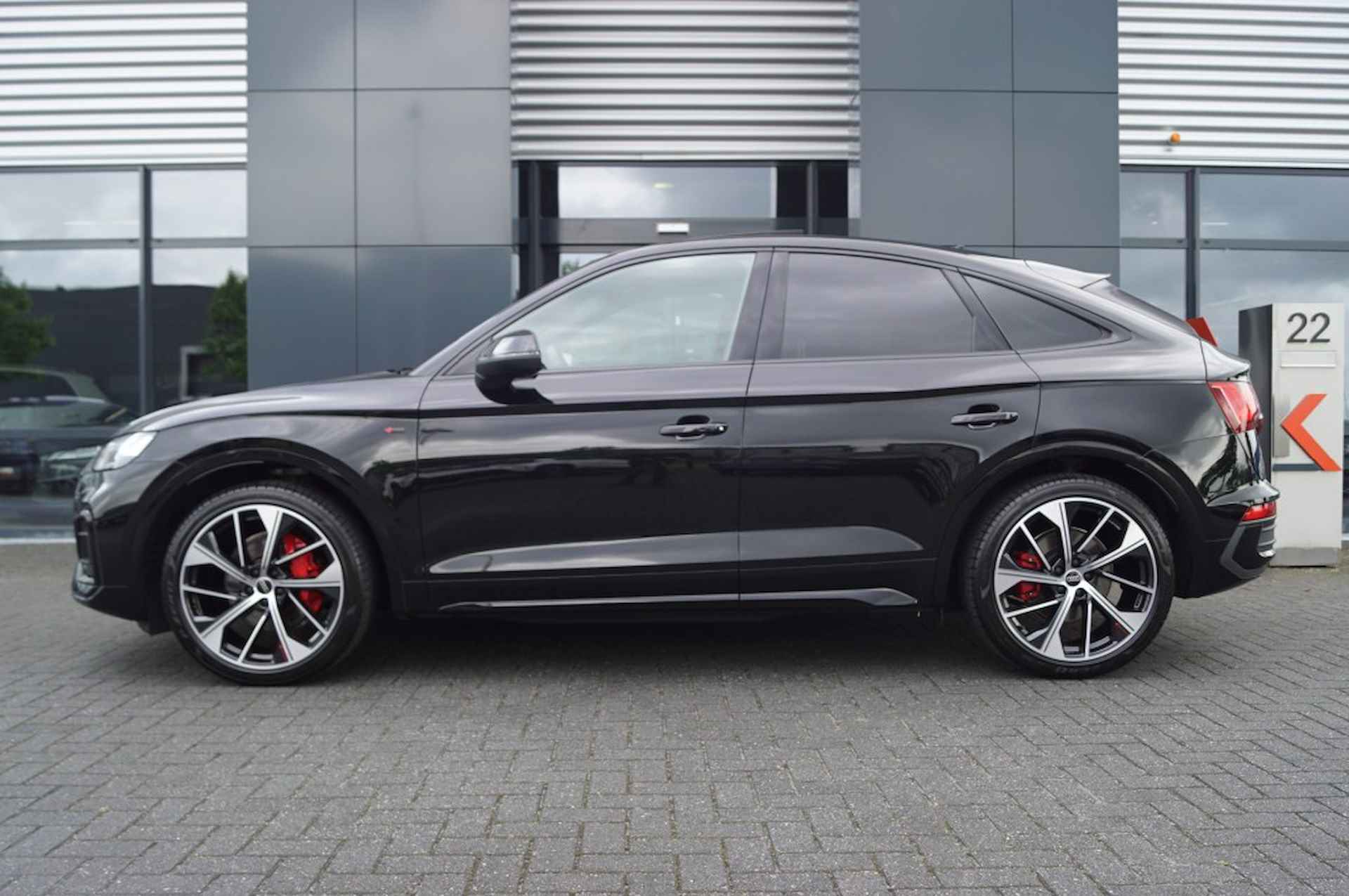 AUDI Q5 Sportback 45 TFSI Quattro / Luchtvering/Leer/21LM/Panodak/Matrix LED/B&amp;O - 5/65