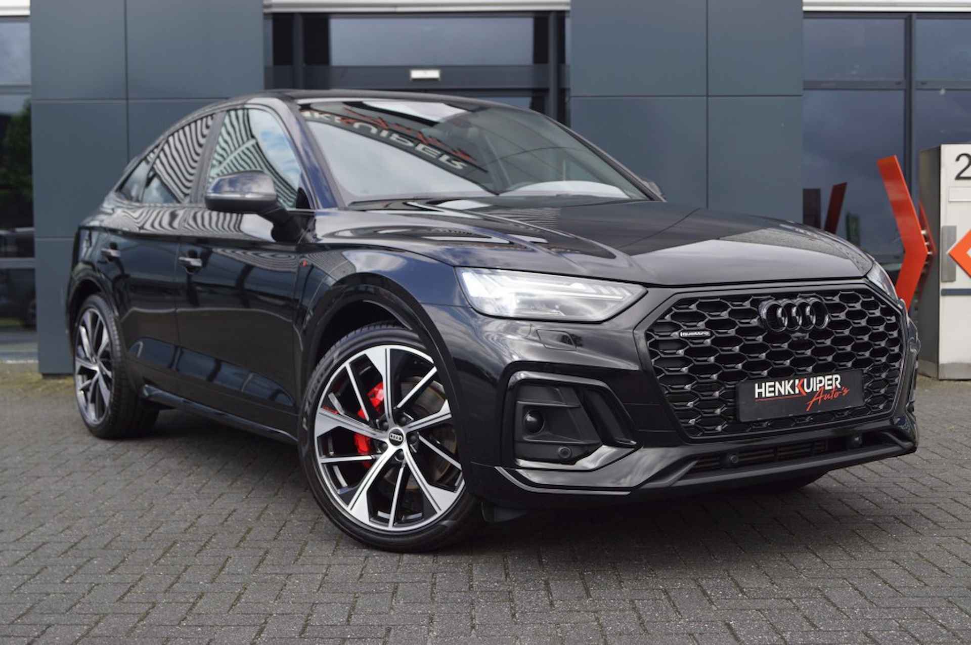 AUDI Q5 Sportback 45 TFSI Quattro / Luchtvering/Leer/21LM/Panodak/Matrix LED/B&amp;O - 10/65