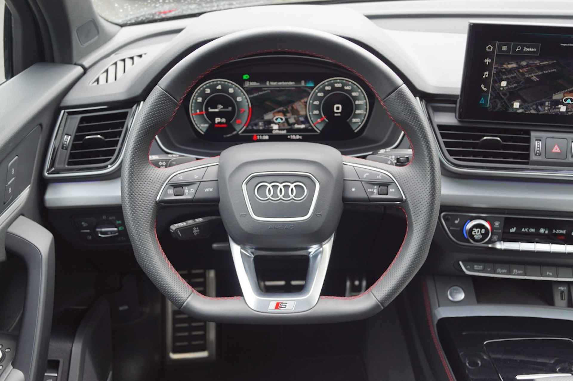 AUDI Q5 Sportback 45 TFSI Quattro / Luchtvering/Leer/21LM/Panodak/Matrix LED/B&amp;O - 40/65