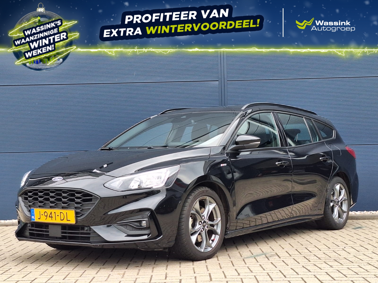 FORD Focus Wagon 1.0 EcoBoost 125pk ST-Line Business | Adaptieve Cruise | Stoel & Stuurverwarming | Navigatie | Camera