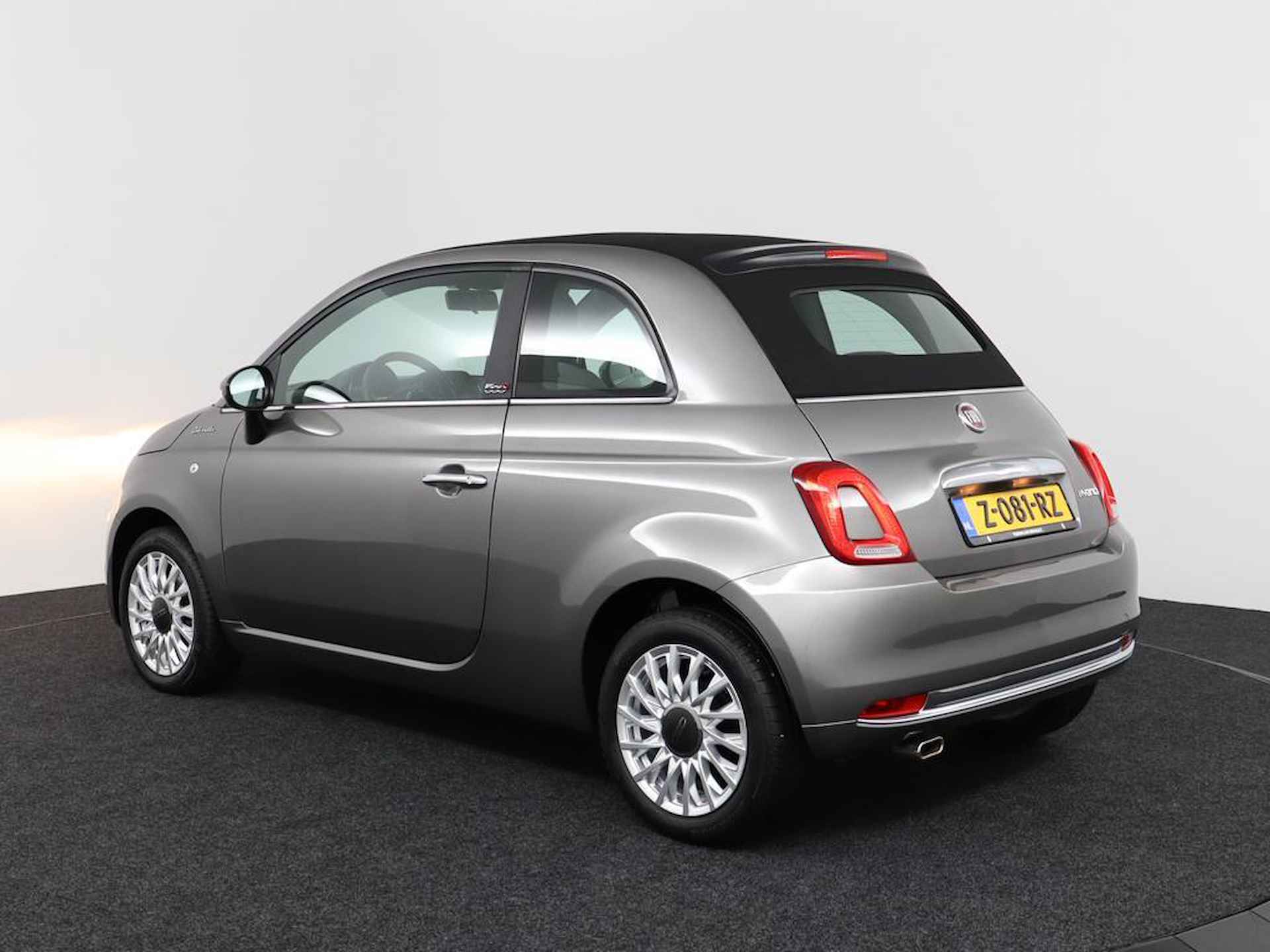 Fiat 500 C 1.0 Hybrid CABRIO Dolcevita | Elektrisch dak | Lederen bekleding | U-Connect Apple Carplay / Android auto NAVI | Climate Control | Cruise Control - 7/58