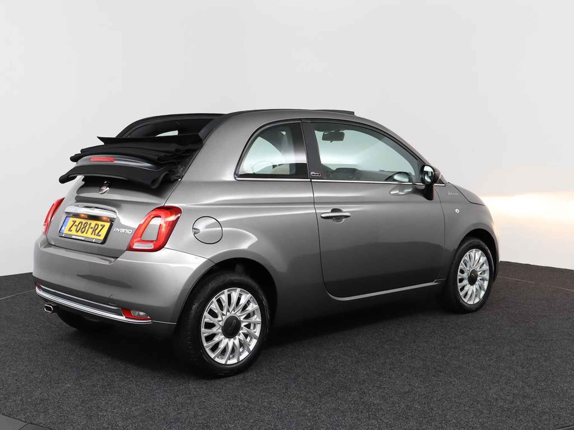 Fiat 500 C 1.0 Hybrid CABRIO Dolcevita | Elektrisch dak | Lederen bekleding | U-Connect Apple Carplay / Android auto NAVI | Climate Control | Cruise Control - 48/58