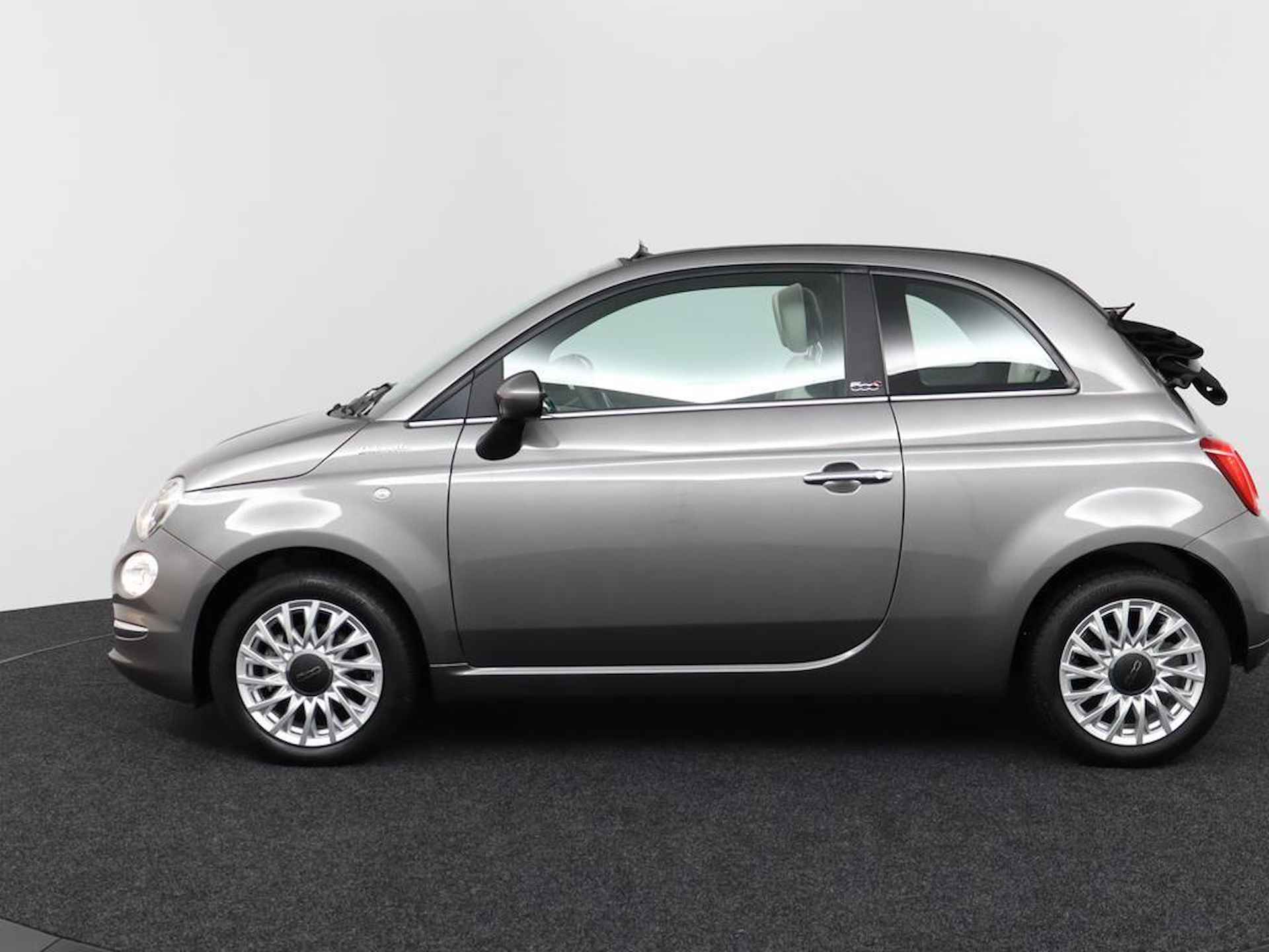 Fiat 500 C 1.0 Hybrid CABRIO Dolcevita | Elektrisch dak | Lederen bekleding | U-Connect Apple Carplay / Android auto NAVI | Climate Control | Cruise Control - 49/58