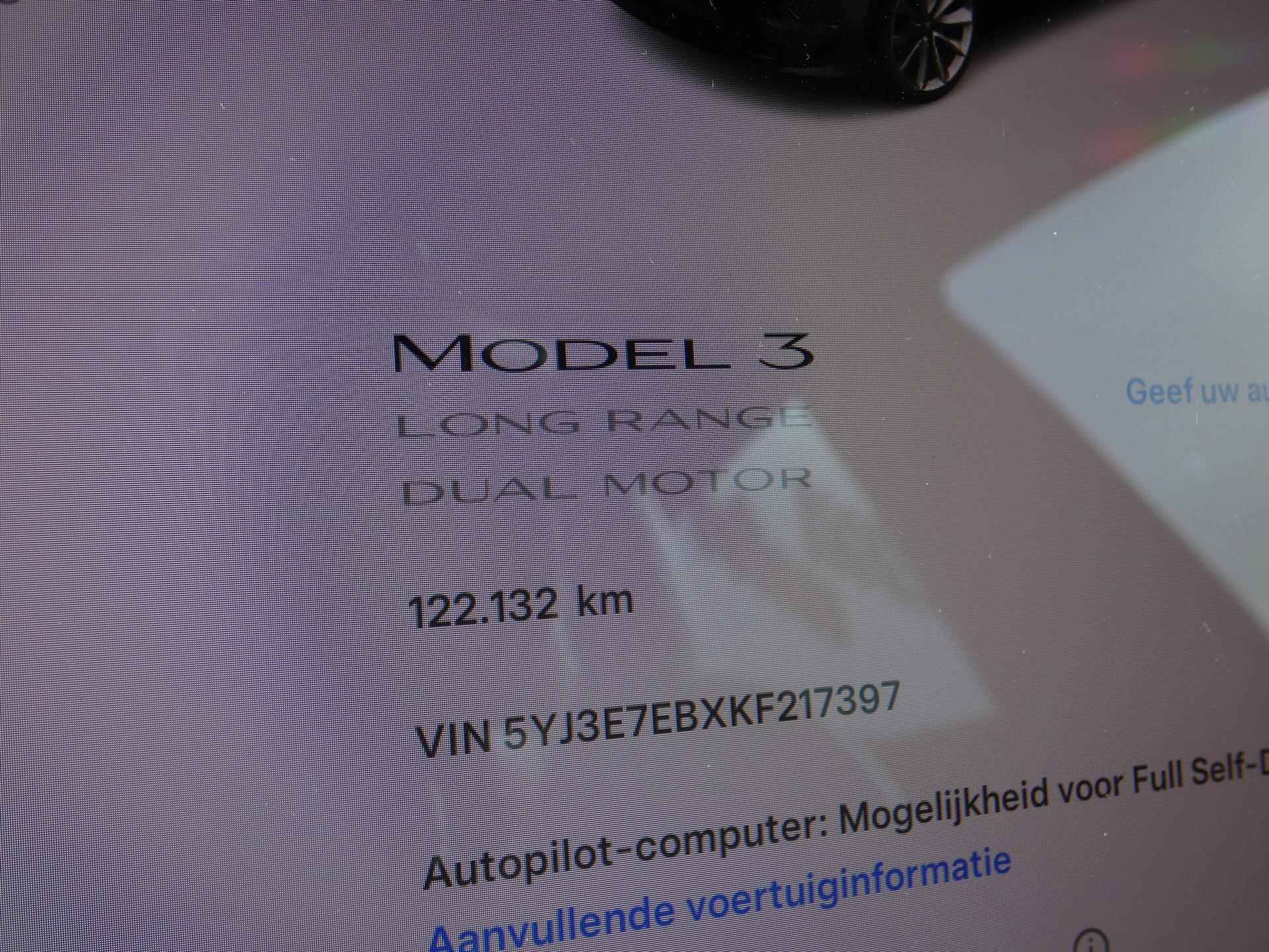 TESLA Model 3 Long-Range Dual Motor AWD | 75 kWh | Autopilot | Leder | - 26/31
