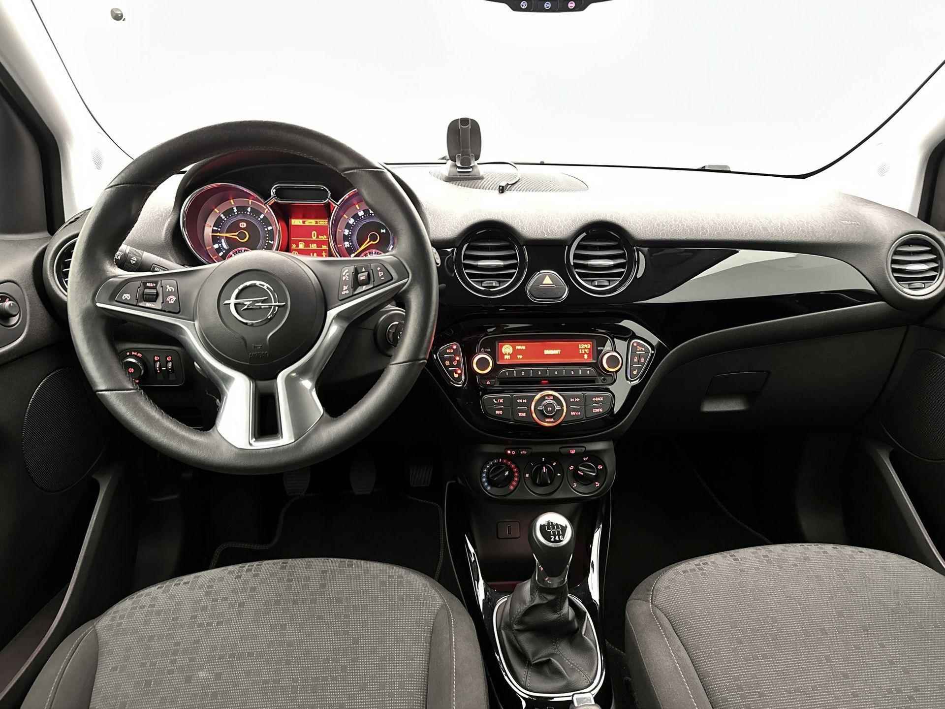 Opel ADAM Jam Favourite 90 pk | Navigatie | Parkeersensoren Voor en Achter | Airco | Cruise Control | Voorstoelen Verwarmd | Lederen Stuurwiel Verwarmd | Dodehoek Detectie | Start/Stop Systeem | 16" Lichtmetalen Velgen | Apple Carplay/Android Auto | - 12/37