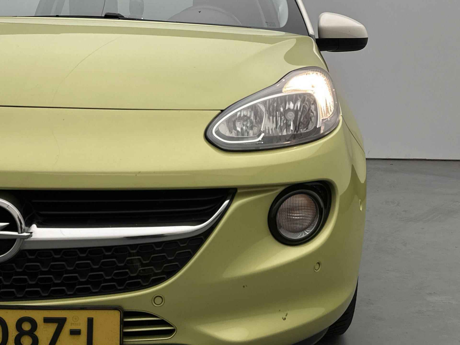 Opel ADAM Jam Favourite 90 pk | Navigatie | Parkeersensoren Voor en Achter | Airco | Cruise Control | Voorstoelen Verwarmd | Lederen Stuurwiel Verwarmd | Dodehoek Detectie | Start/Stop Systeem | 16" Lichtmetalen Velgen | Apple Carplay/Android Auto | - 26/37