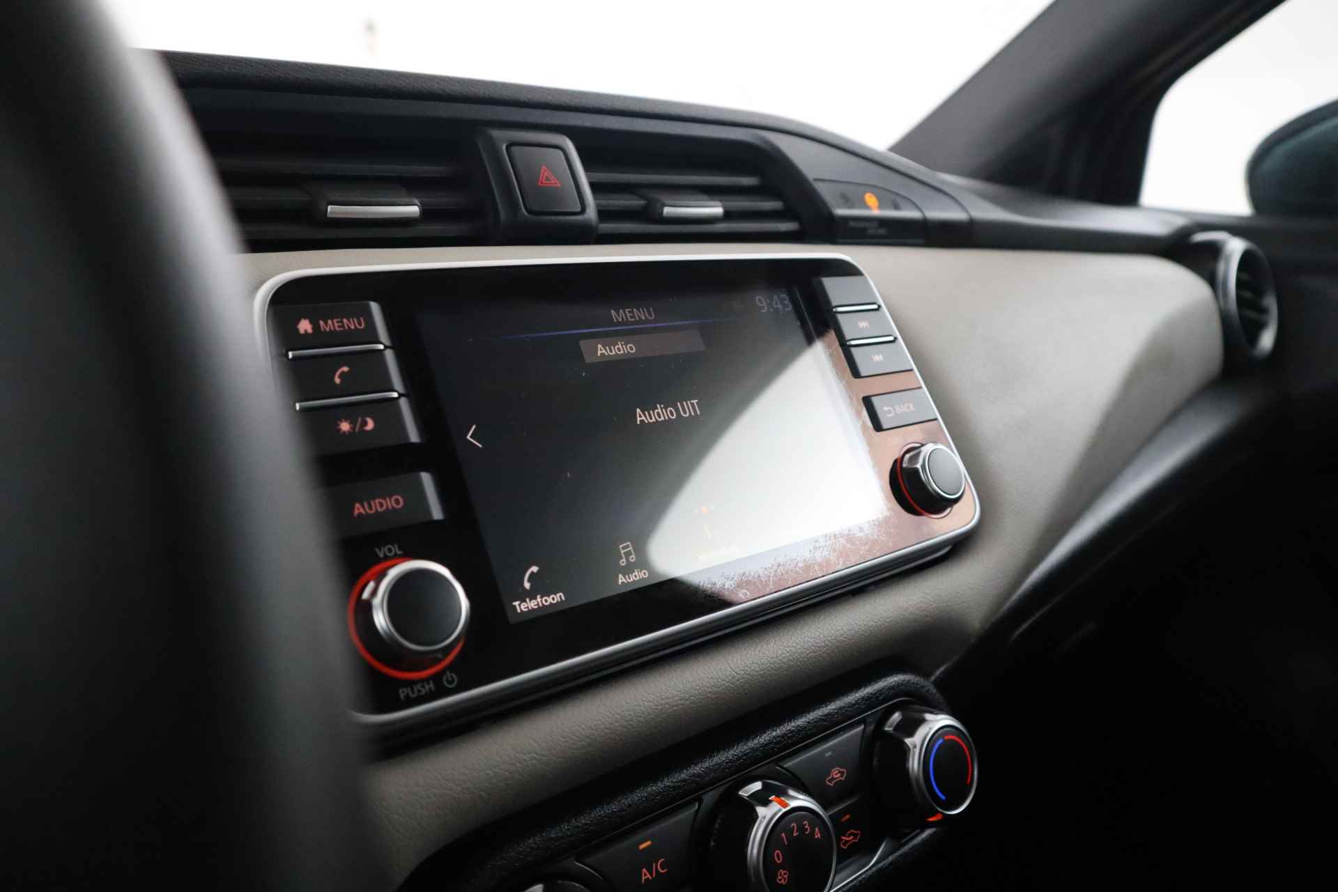 Nissan Micra 1.0 IG-T Acenta Automaat, Apple Carplay, Navigatie, Airco - 22/29