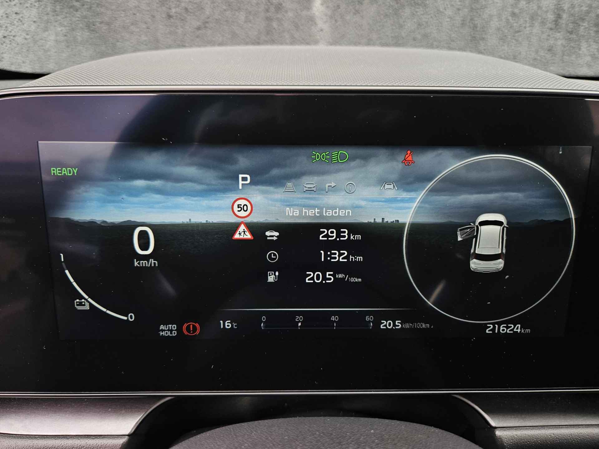 Kia Niro EV DynamicLine 64.8 kWh Navi | Clima | Carplay/Android auto | Lichtmetalen velgen | LED | - 16/28
