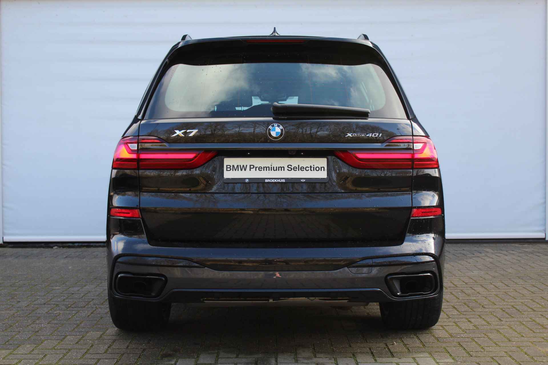 BMW X7 xDrive40i High Executive M Sport Automaat / Panoramadak Sky Lounge / Trekhaak / Laserlight / Head-Up / Parking Assistant Plus / Live Cockpit Professional / Stoelverwarming voor + achter - 9/35