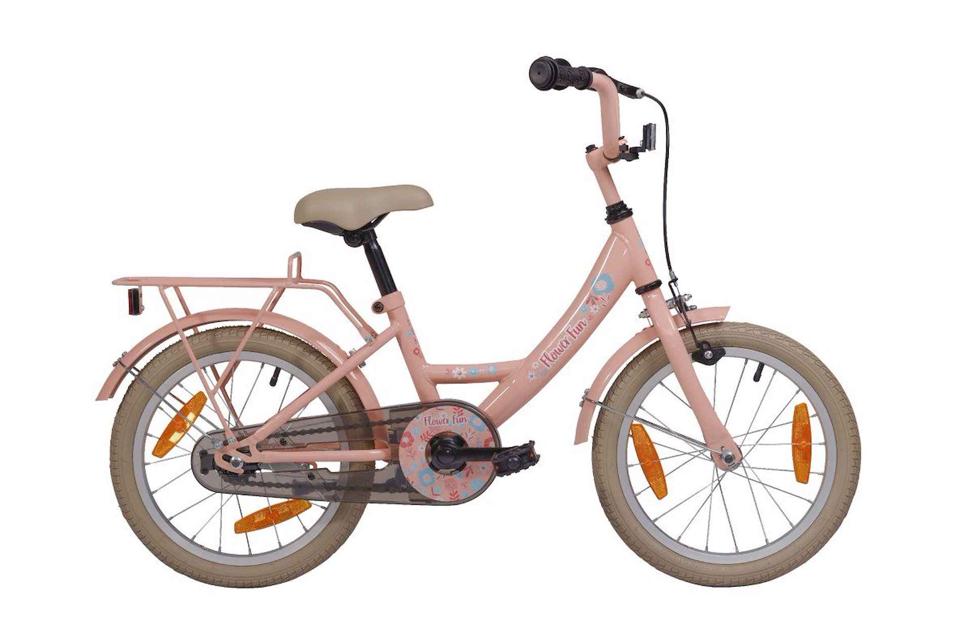 BIKE FUN Flower Fun Meisjes Roze 16" 2024 - 1/2