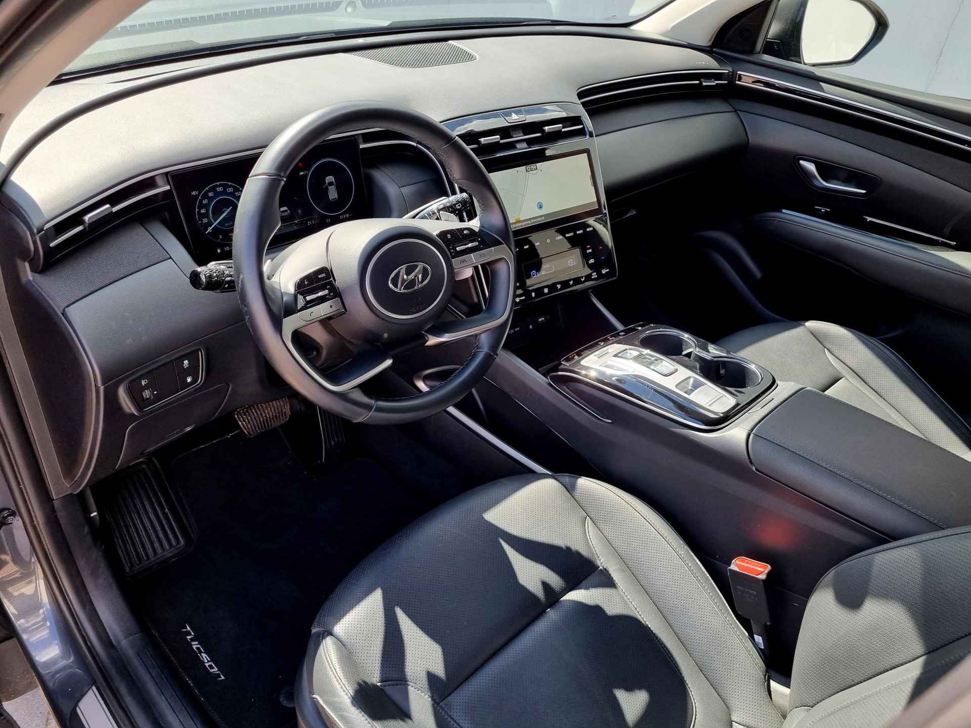 Hyundai Tucson 1.6 T-GDI PHEV Premium 265PK 4WD Automaat / Fabrieksgarantie tot 12/9/2027 / Plug-in / All Season Banden / Lederen Bekleding / Elektrische Stoel - 37/51