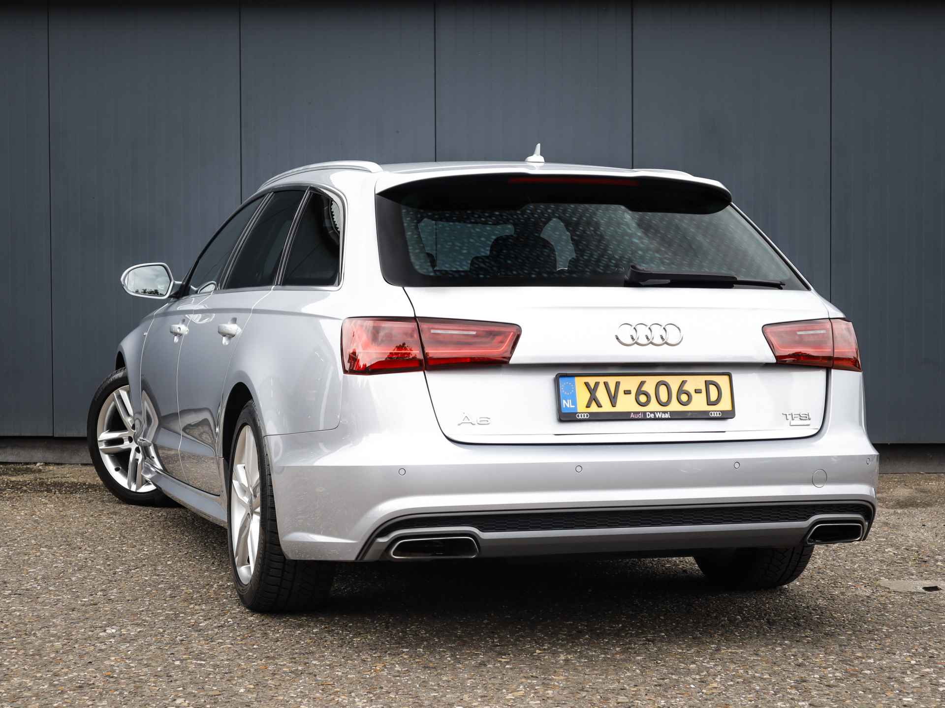 Audi A6 Avant 1.8 TFSI ultra Advance Sport (191 PK) 1e-Eig, Audi-Dealer-Onderh, 12-Mnd-BOVAG, NL-Auto, S-line, Navigatie, , Alarm-Klasse-3, Cruisecontrol, Parkeersensoren-V+A, Elek.-Achterklep, Licht-Zicht-Pakket, Sportstoelen, Lm-Velgen-18Inch, Privacy-Glas - 40/43