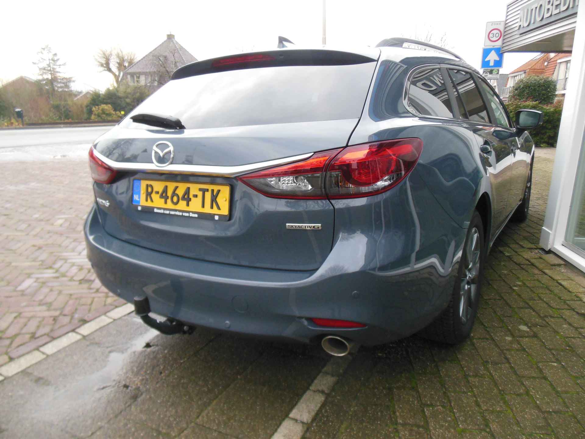 Mazda 6 Sportbreak 2.0 SkyActiv-G 165 Business 12 maanden Bovag garantie trekhaak carplay/android - 5/21