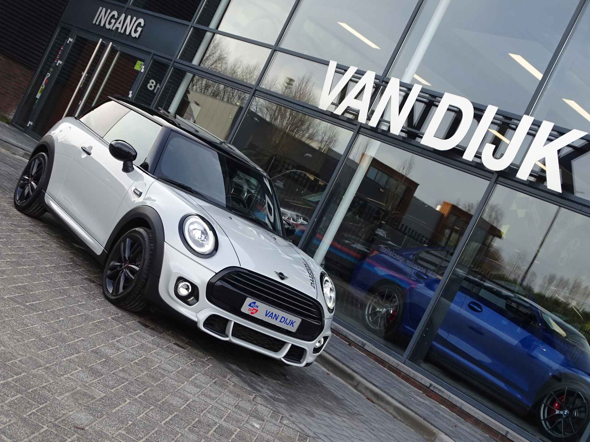 MINI Mini 1.5 Cooper Dalston Edit. Pano.Dak John Cooper Works pakket Apple Carplay LED 17” LM Track Spoke zwart - 38/43