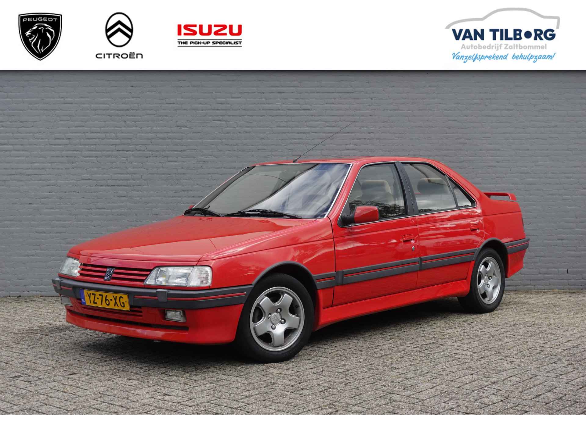 Peugeot 405 1.9 MI-16 kat. | Org. Nederlandse auto | LAGE KM (NAP) | Schuif/ kantel-dak.