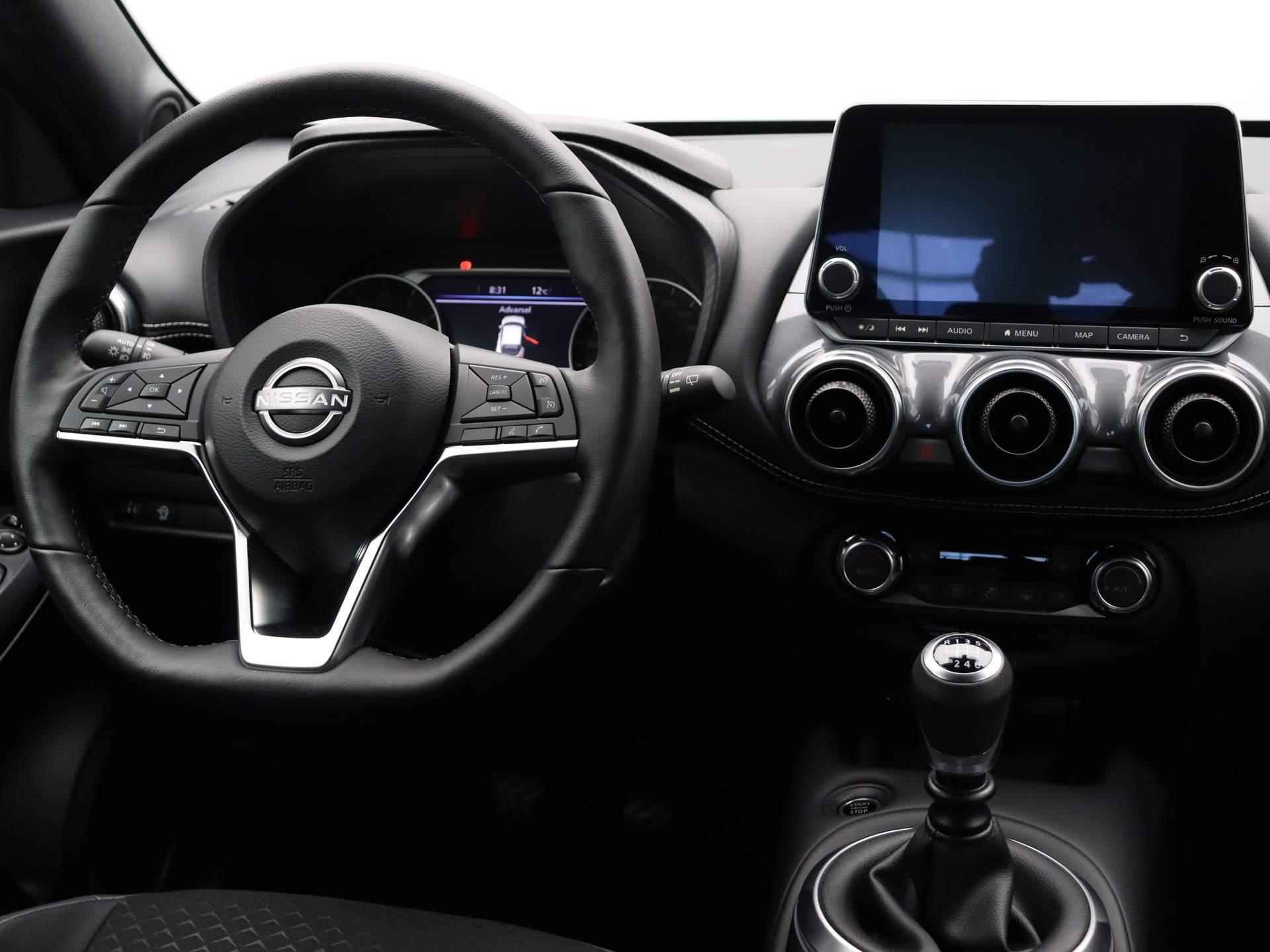 Nissan Juke 1.0 DIG-T N-Connecta | Achteruitrij Camera | Stoel, Stuur en Voorruit verwarming | Climate Control | Apple Carplay | Passagiersstoel In Hoogte Verstelbaar | - 4/50