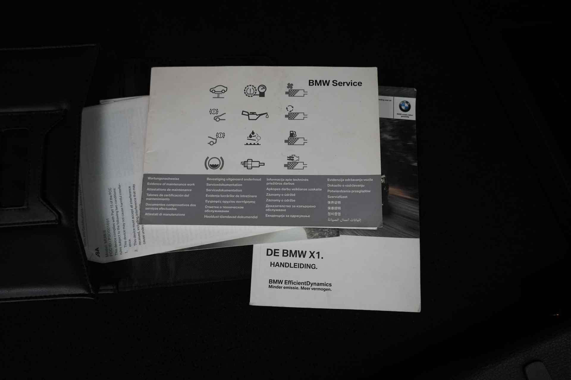 BMW X1 BWJ 2011 sDrive20i 184PK Business NAVI / CLIMA / LMV / CRUISE /  PARKEERSENSOREN / LICHTSENSOR / BLUETOOTH / 6 BAK - 34/34