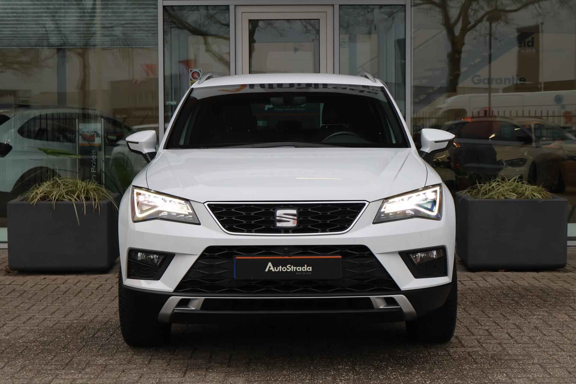 Seat Ateca 1.4 Xcellence TSI 150PK DSG | Keyless | Carplay | 360 Camera | Trekhaak | Climate | Cruise - 34/43