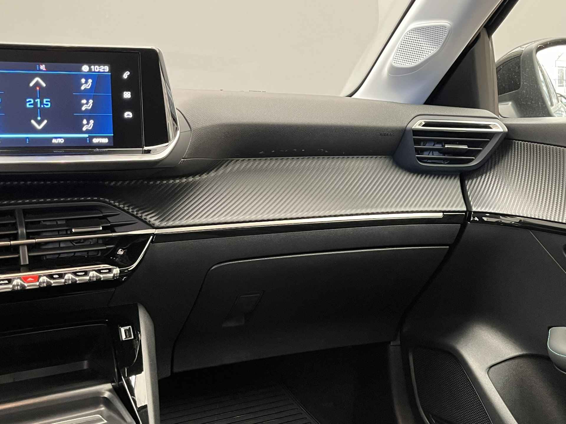 Peugeot 208 1.2 100PK Allure Pack | Camera | Carplay | Stoelverwarming | 16'' Lichtmetaal | Getint glas | Clima | Cruise | Bluetooth | Touchscreen | - 25/46