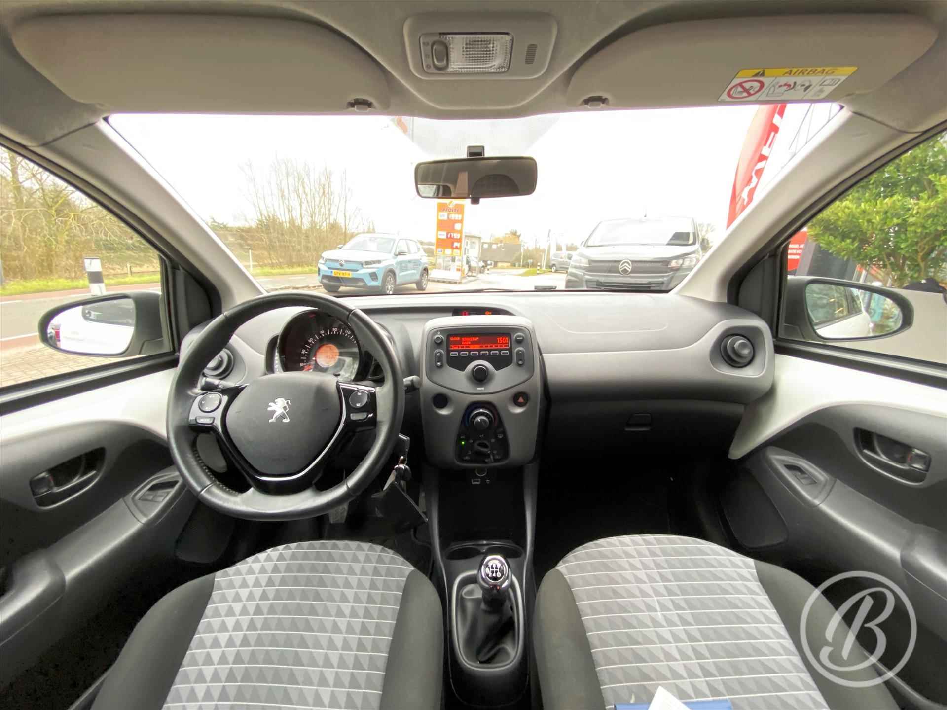 Peugeot 108 1.0 VTi 72pk 5D Active | airconditioning, radio met bleutooth, elek. ramen en verstelbare buitenspiegels, getinte ramen, toerenteller - 9/49