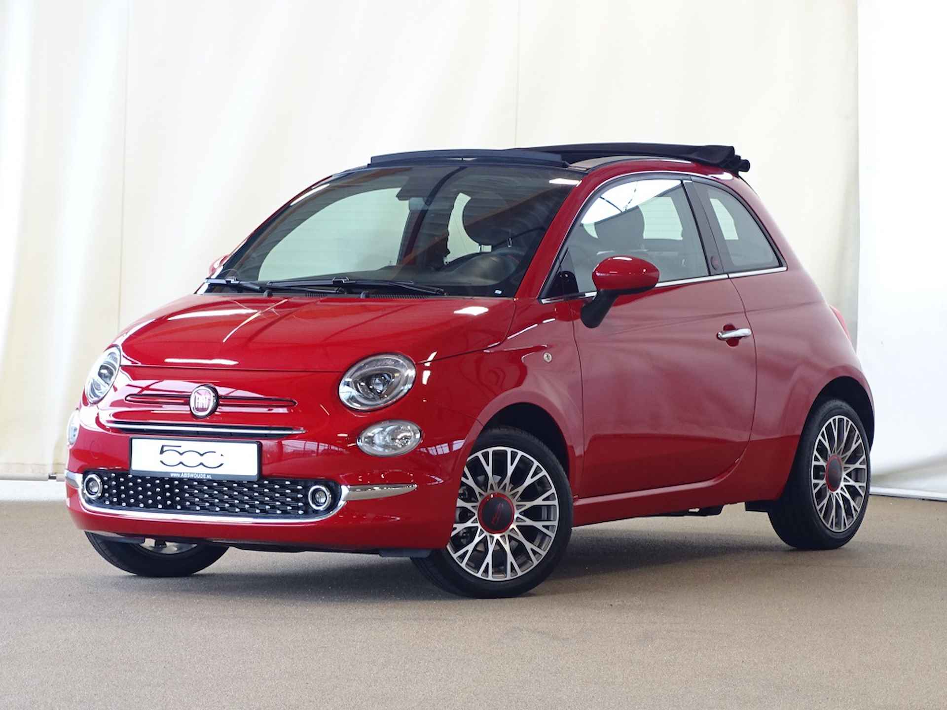 Fiat 500C 1.0 Hybrid Red - 2/31