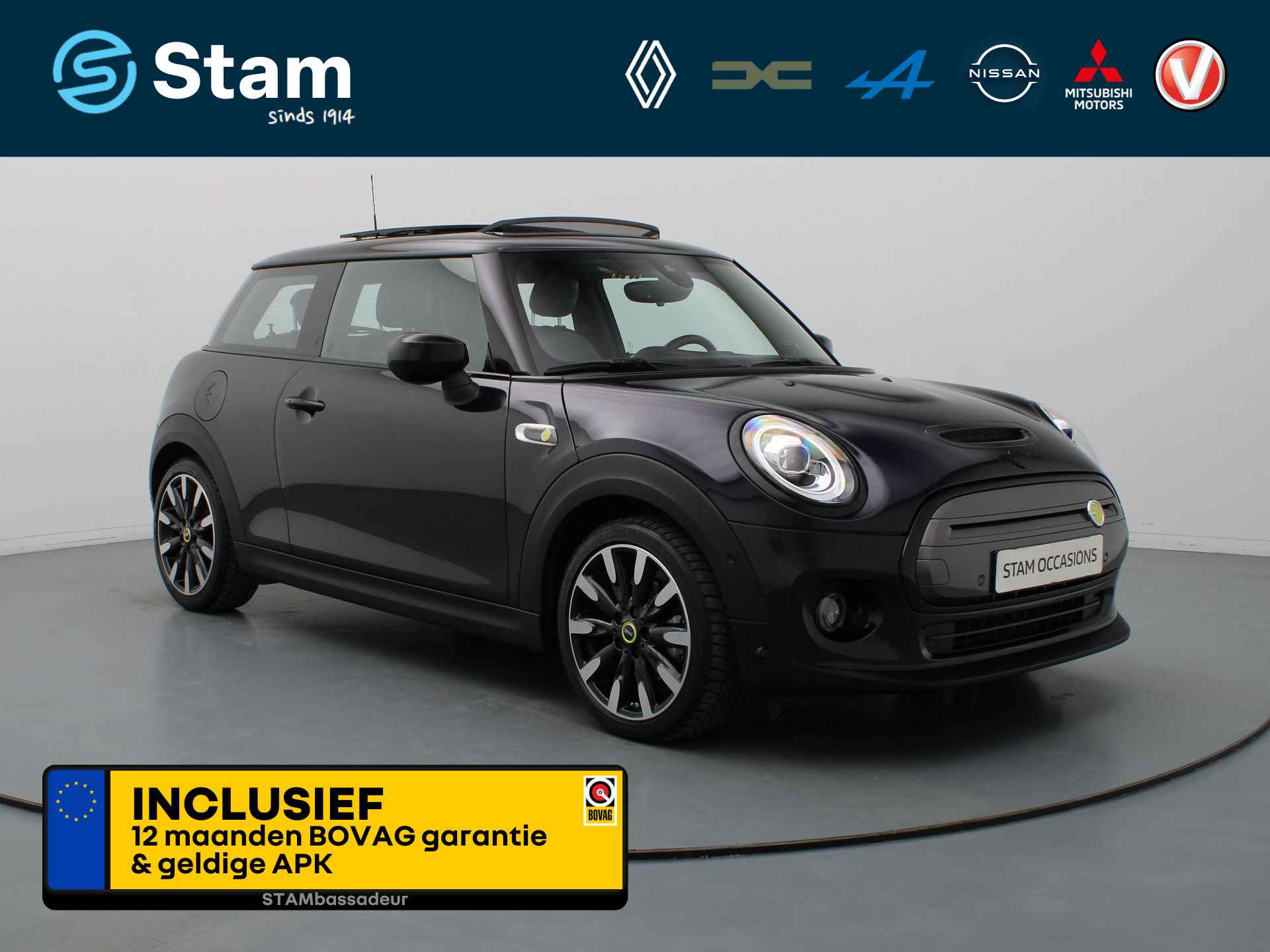 MINI Mini Electric Yours 33 kWh Camera | Head-Up | Leder | Navi | Panoramadak