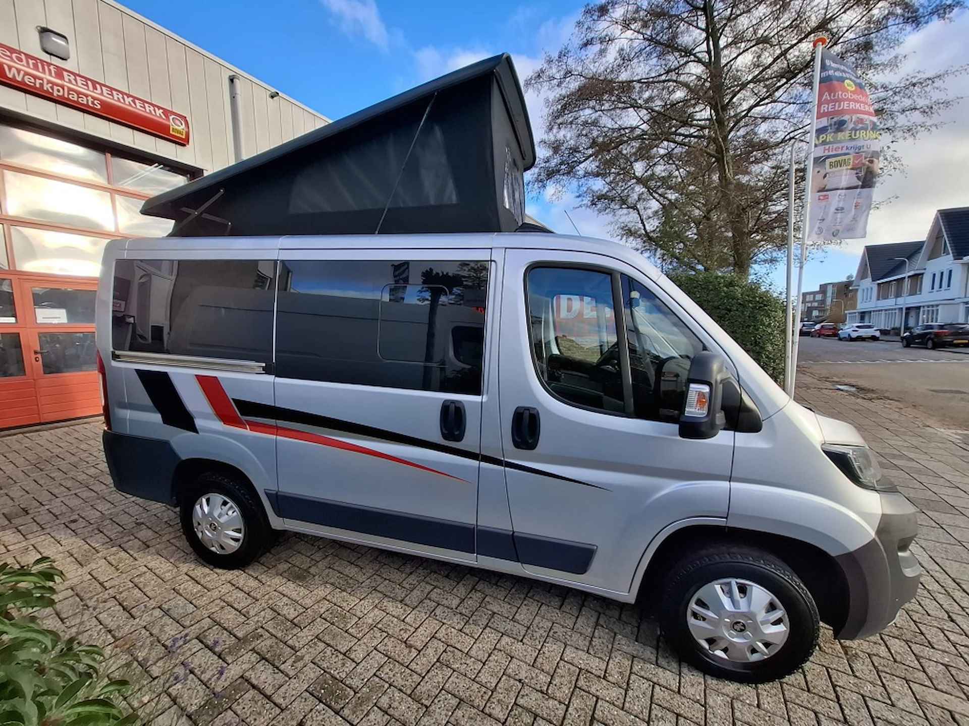 Peugeot Boxer Camper 2.0 HDI L1H1, 6 zitplaatsen, standkachel, Airco, 2 slaapplaatsen - 15/19